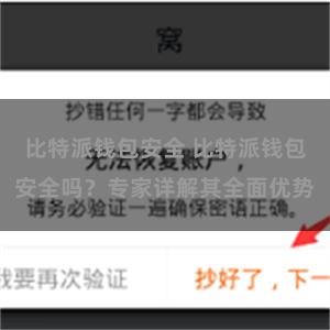 比特派钱包安全 比特派钱包安全吗？专家详解其全面优势