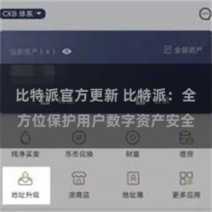 比特派官方更新 比特派：全方位保护用户数字资产安全