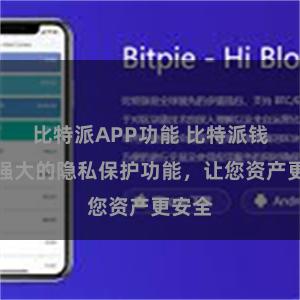 比特派APP功能 比特派钱包：强大的隐私保护功能，让您资产更安全