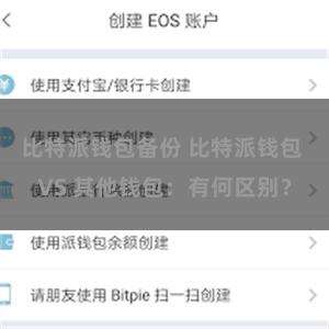 比特派钱包备份 比特派钱包 VS 其他钱包：有何区别？