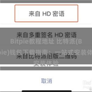 Bitpie教程地址 比特派(Bitpie)钱包下载指南：一站式安装体验